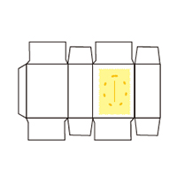 Intermittent length slitting